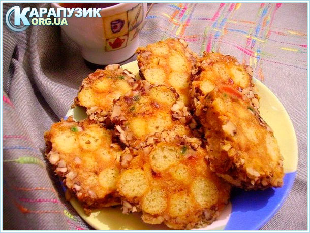 Пирожное из кукурузных палочек